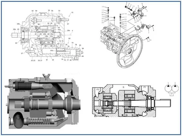 Taiwan Hydromax Gear Pumps Hgp-1A-F1r F2r F3r F4r F5r F6r F8r Hydraulic Oil Pump